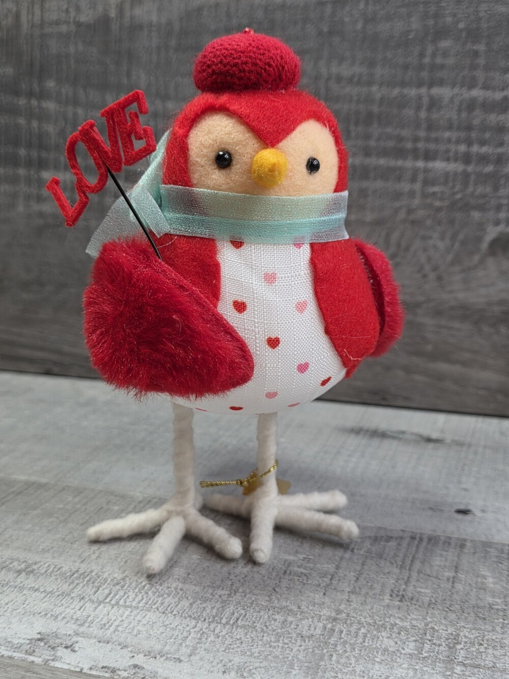 Target Spritz Valentine's Day Aerial Featherly Friends Bird Figure g51